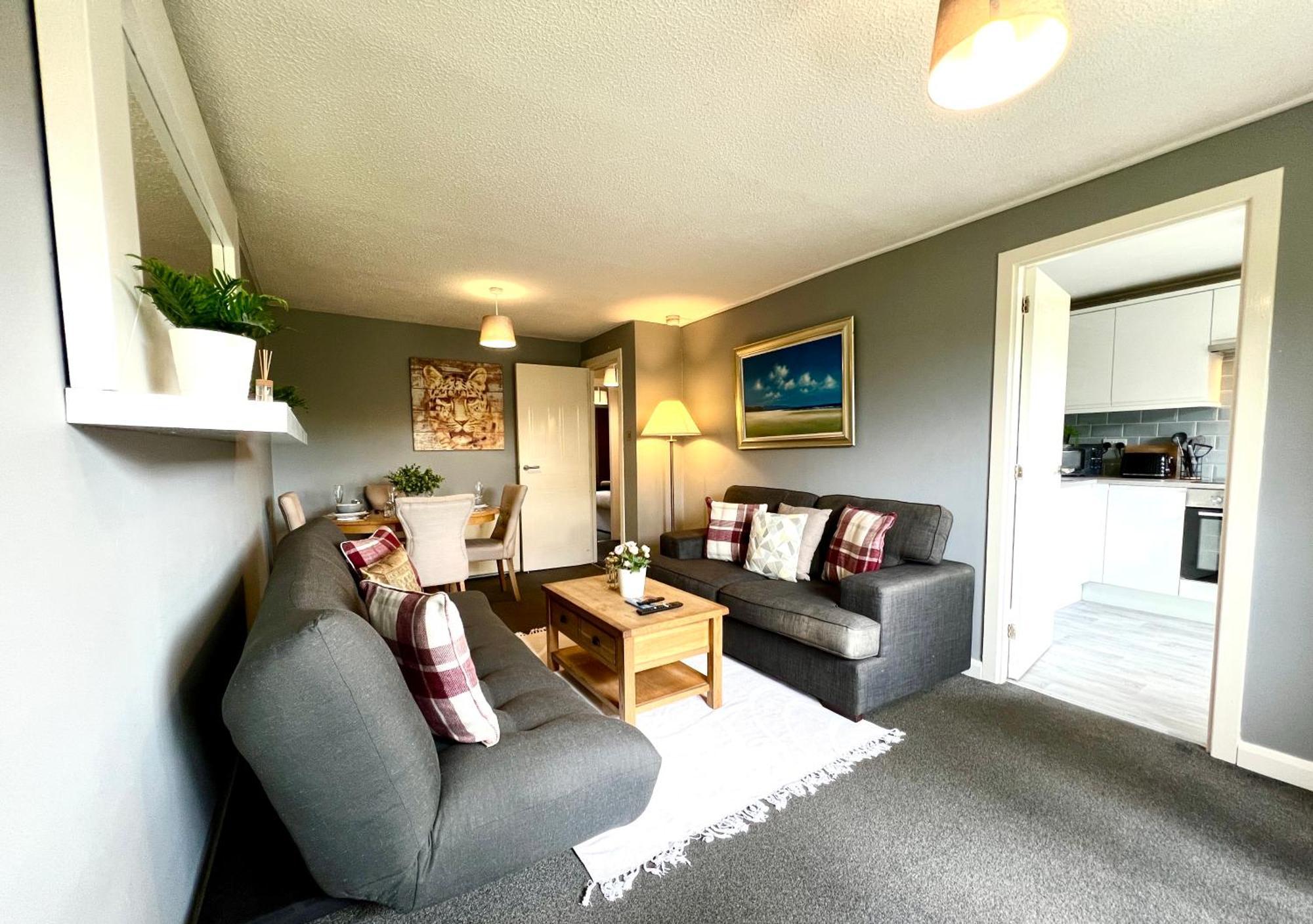 Spacious 2 Bed-Flat In Glasgow City - Free Parking Bagian luar foto